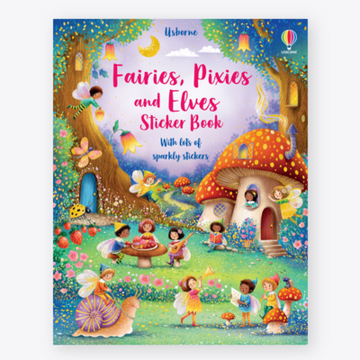 Fairies, Pixies and Elves Sticker Book Books Usborne Books   