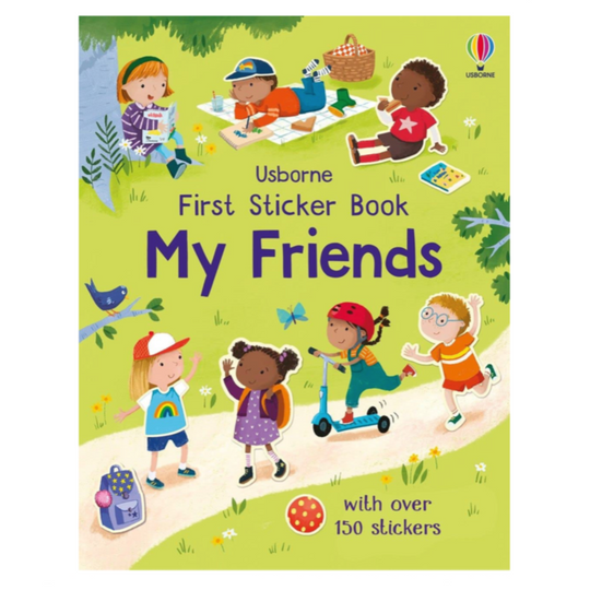 First Sticker Book My Friends