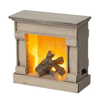 Fireplace - Off White by Maileg Toys Maileg   