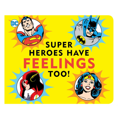 Super Heroes Have Feelings Too - Board Book Books Simon + Schuster   
