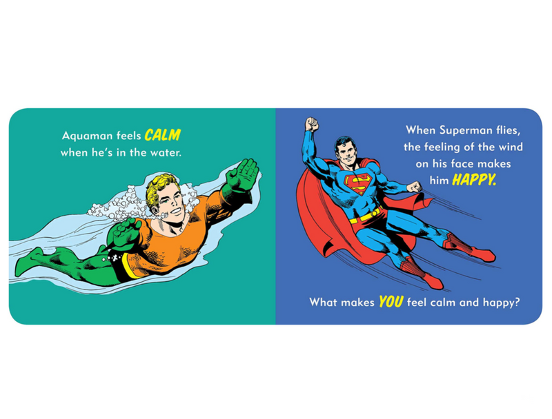 Super Heroes Have Feelings Too - Board Book Books Simon + Schuster   