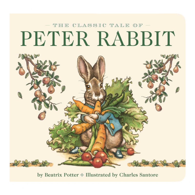 The Classic Tale of Peter Rabbit (The Revised Edition) -  Board Book Books Simon + Schuster   