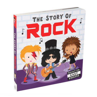 The Story of Rock - Board Book Books Simon + Schuster   