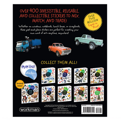 Eyelike Stickers: Trucks Books Workman Publishing   