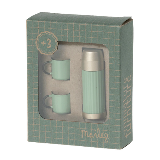 Thermos and Cups - Mint by Maileg