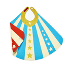 Blue Cape and Hat Hero Set by Lovelane Designs Accessories Lovelane Designs   