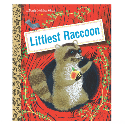 Littlest Raccoon - Little Golden Book Books Random House   