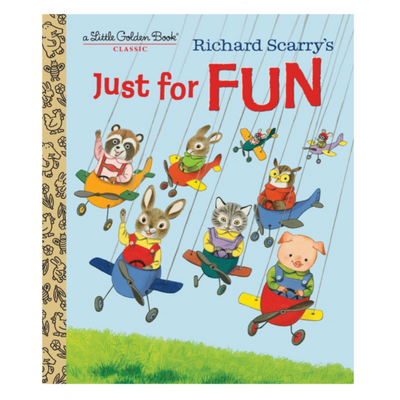 Richard Scarry's Just for Fun - Little Golden Book Books Random House   