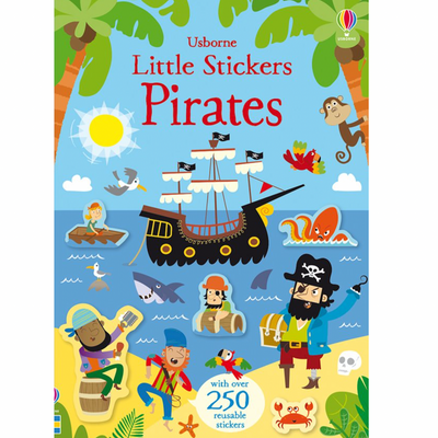 Little Stickers Book - Pirates Books Usborne Books   
