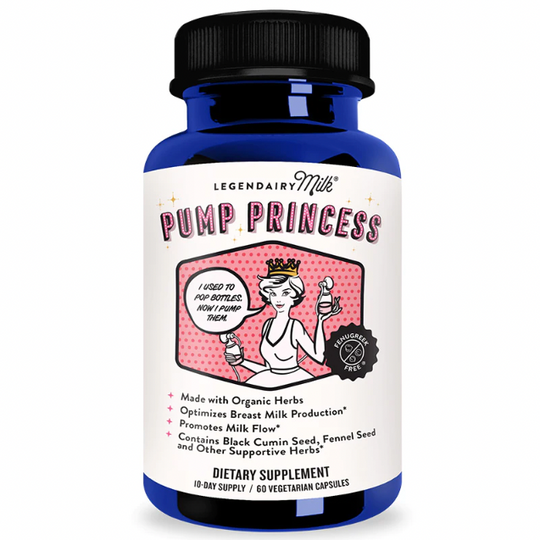 Pump Princess Organic Lactation Blend - 60 Capsules