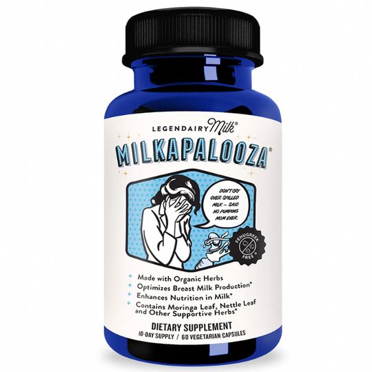 Milkapalooza Organic Lactation Blend - 60 Capsules