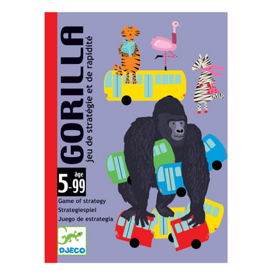 Gorilla Strategy Card Game by Djeco Toys Djeco   