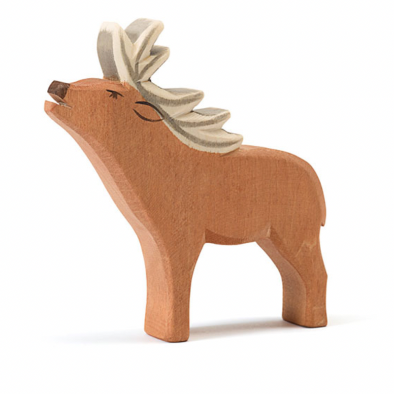 Red Deer Stag by Ostheimer Wooden Toys Toys Ostheimer Wooden Toys   