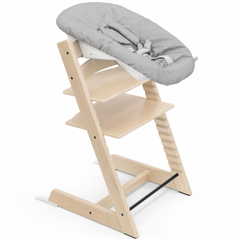 Tripp Trapp Natural with Newborn Set by Stokke Furniture Stokke   