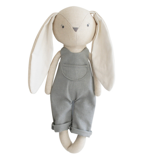 Oliver Bunny - 28cm Grey by Alimrose