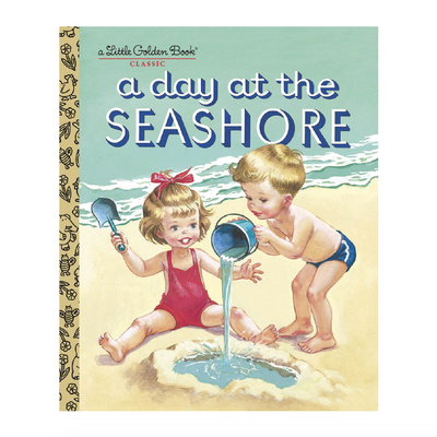 A Day at the Seashore - Little Golden Book Books Random House   