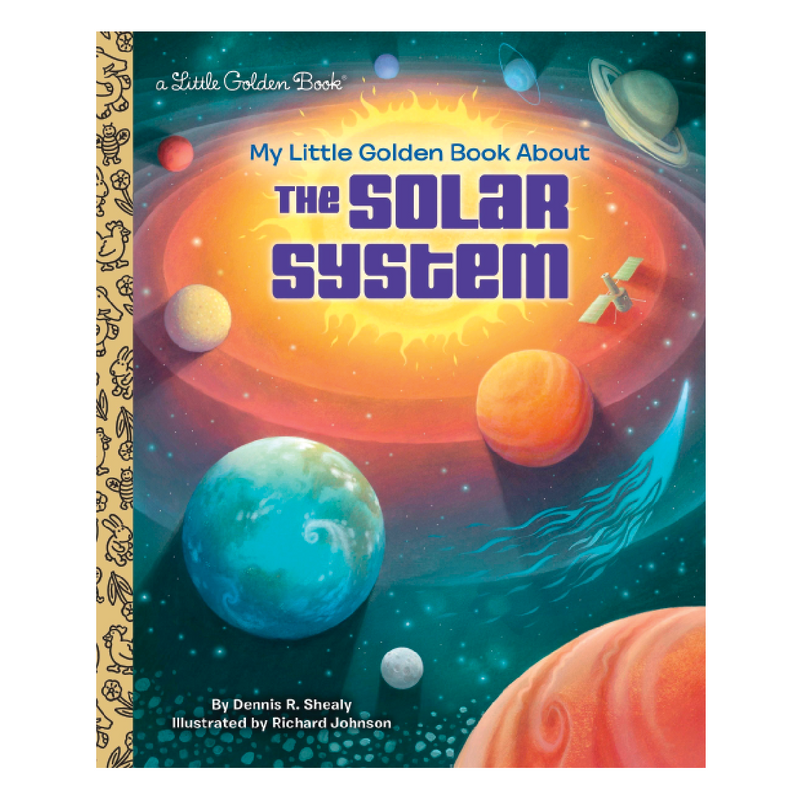 My Little Golden Book About the Solar System Books Random House   
