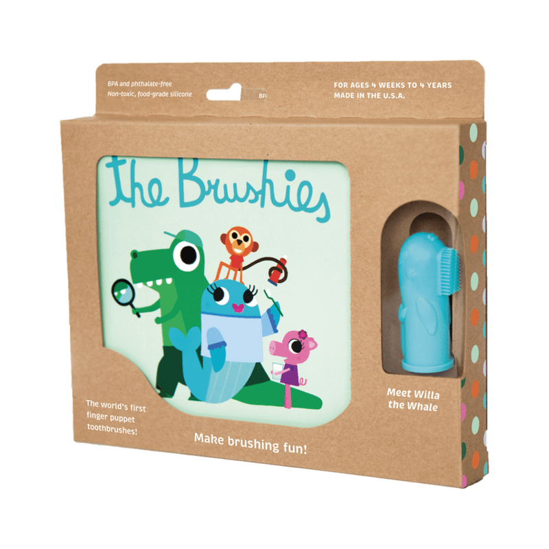 Willa the Whale Brushie + Book Bath + Potty The Brushies   