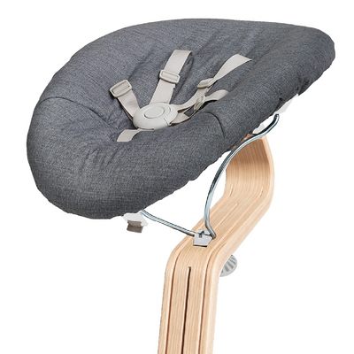 Baby Base 2.0 - White by Nomi Furniture Evomove Grey Cushion  