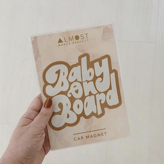 Baby on Board Car Magnet