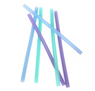 Reusable Silicone Straws - Blue Ombre by GoSili Nursing + Feeding GoSili   