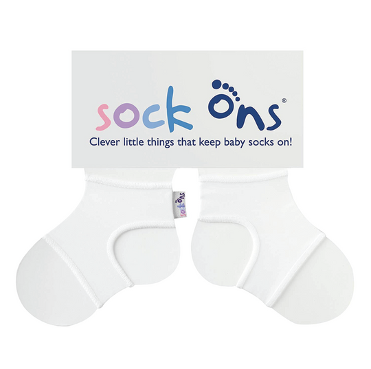 Sock Ons - White