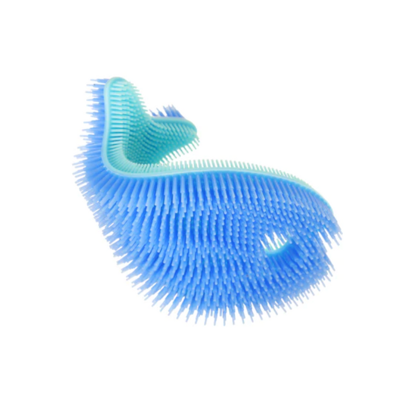 Silicone Bath Scrub - Blue Fish by InnoBaby