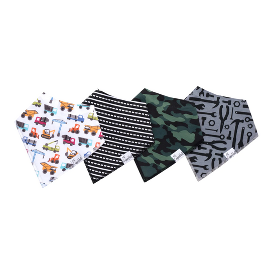 Single Bandana Bib - Diesel by Copper Pearl