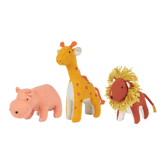Holdie Savannah Animals - Set of 3 by Olli Ella
