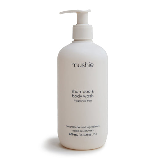 Baby Shampoo & Body Wash - 400ml Fragrance Free by Mushie & Co