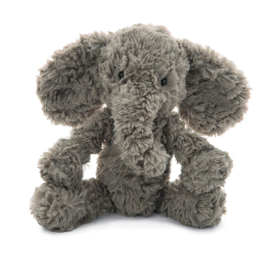Squiggle Grey Elephant - 9 Inch by Jellycat Toys Jellycat   