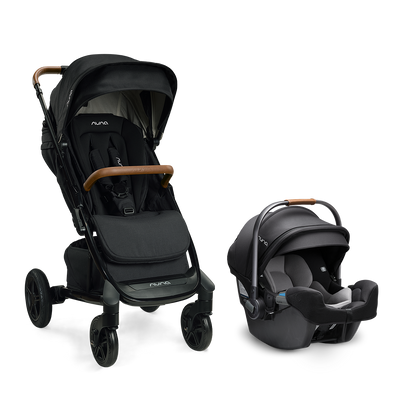 TAVO Next Stroller + Pipa RX Infant Car Seat by Nuna Gear Nuna Caviar  