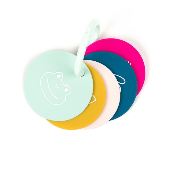 Silicone Teething Flashcards - Party Animals