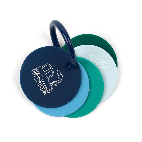 Silicone Teething Flashcards - Born to Ride