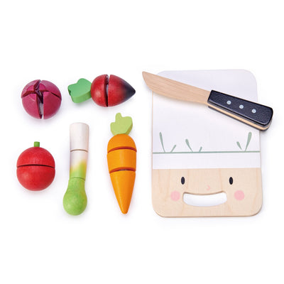 Mini Chef Chopping Board by Tender Leaf Toys Toys Tender Leaf Toys   