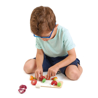 Mini Chef Chopping Board by Tender Leaf Toys Toys Tender Leaf Toys   