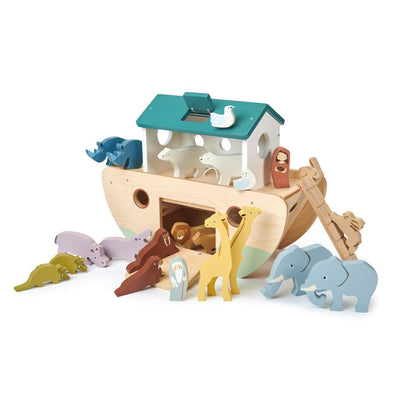 Noah's Wooden Ark by Tender Leaf Toys Toys Tender Leaf Toys   