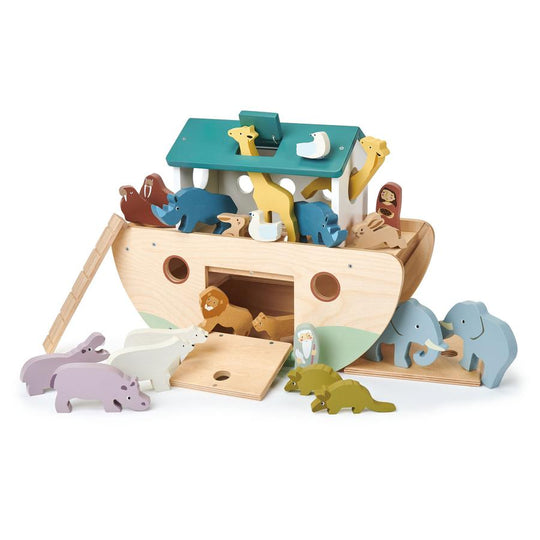 Noah's Wooden Ark by Tender Leaf Toys