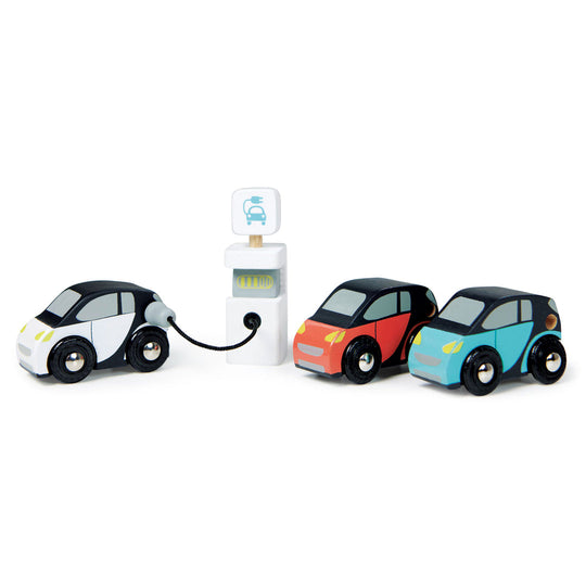 Smart Car Wooden Toy Set by Tender Leaf Toys