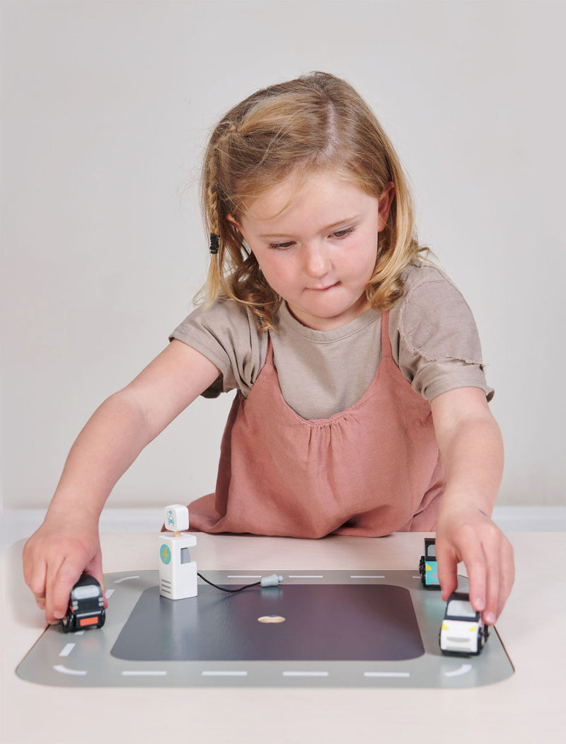 Smart Car Wooden Toy Set by Tender Leaf Toys Toys Tender Leaf Toys   