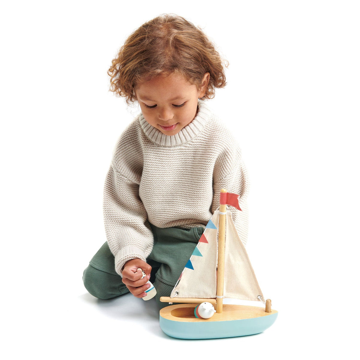 Sailaway Boat by Tender Leaf Toys Toys Tender Leaf Toys   