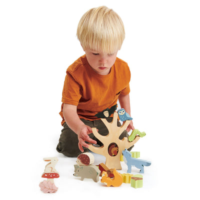 Stacking Forest Wooden Toy by Tender Leaf Toys Toys Tender Leaf Toys   