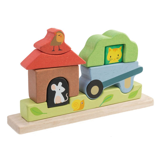 Garden Magnetic Wooden Puzzle by Tender Leaf Toys
