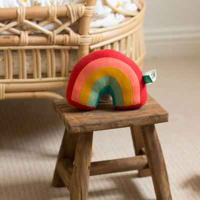 Organic Soft Toy - Over the Rainbow by Little Green Radicals