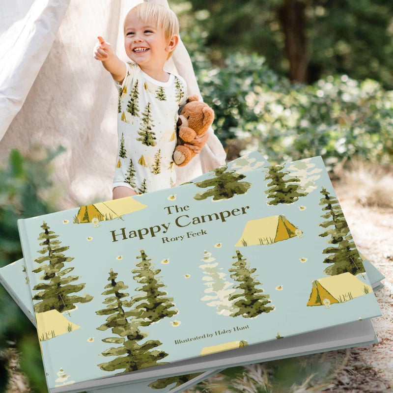 The Happy Camper - Hardcover Books MilkBarn   