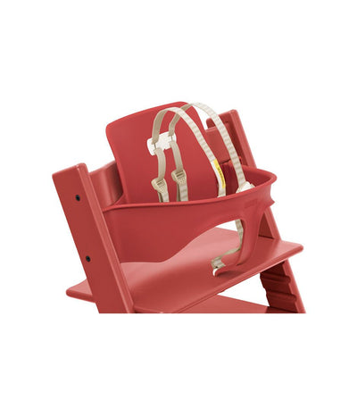 Tripp Trapp Baby Set with Harness and Extended Glider by Stokke Furniture Stokke Warm Red  