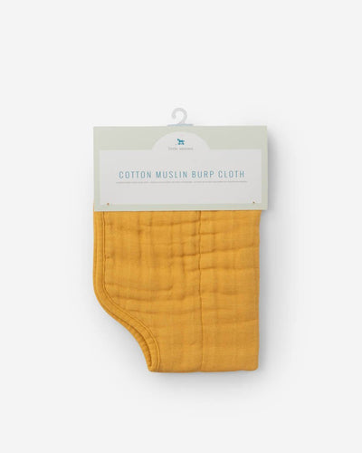 Cotton Muslin Burp Cloth - Mustard by Little Unicorn Nursing + Feeding Little Unicorn   