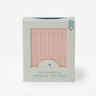 Cotton Muslin Changing Pad Cover - Rose Petal by Little Unicorn Bath + Potty Little Unicorn   