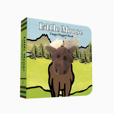 Little Moose - Finger Puppet Board Book Books Chronicle Books   
