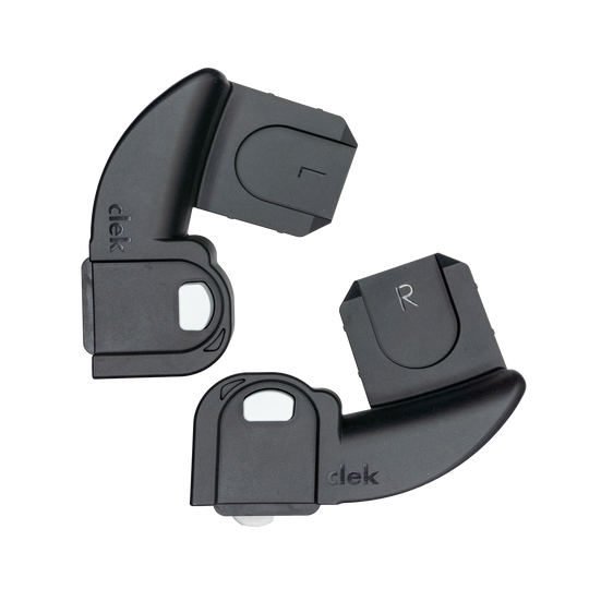 Liing/Liingo Car Seat Adapters for UPPAbaby - Black by Clek